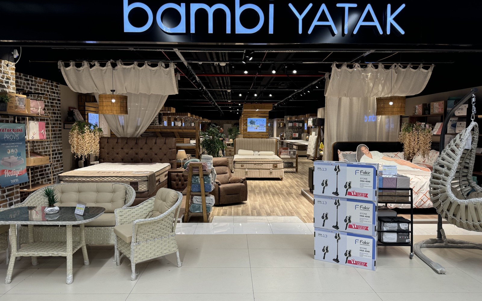 Bambi Yatak Gimsa Park AVM mağaza görseli